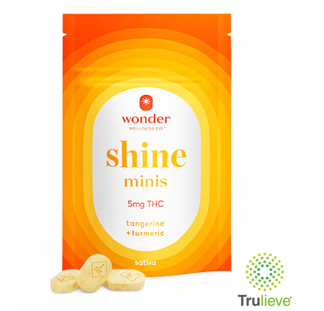 Photograph of product: 20ct/5mg Shine Sweet Troches (Tangerine)