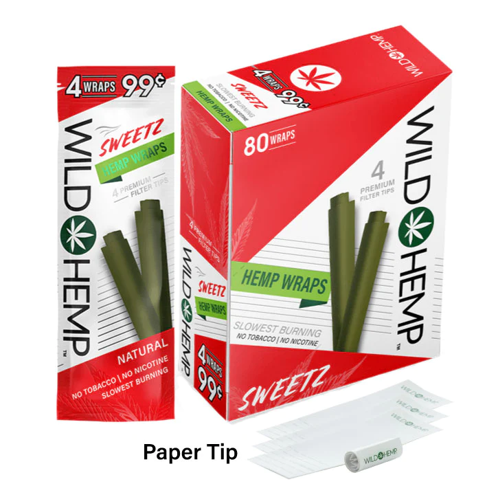 Photograph of product: Wild Hemp Sweetz Hemp Wraps