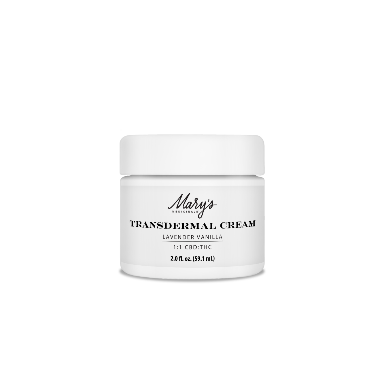 Photograph of product: Topicals - Mary's Medicinals - Transdermal Cream - (Lavender Vanilla) - (2oz) - CBD : TH-oui)