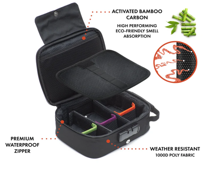 Photograph of product: Smell Proof Combo Case - Black