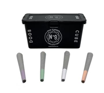 Photograph of product: Doob Cube Original Variety | 1g 14pk Prerolls - 