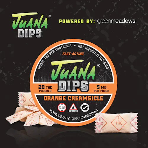 Photograph of product: Juana Dips - Orange Creamsicle - Dip Pouch (100mg)
