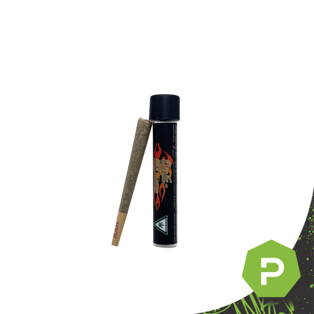 Photograph of product: Cali Blaze Pre-Roll | Tropicanna Banana