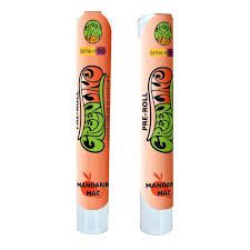Photograph of product: [Green Line] Preroll - 1G - Mandarin Mac (S/H) - 