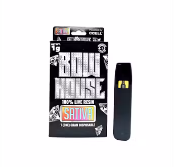 Photograph of product: Bow House Blue Magoo Live Resin Disposable Vape