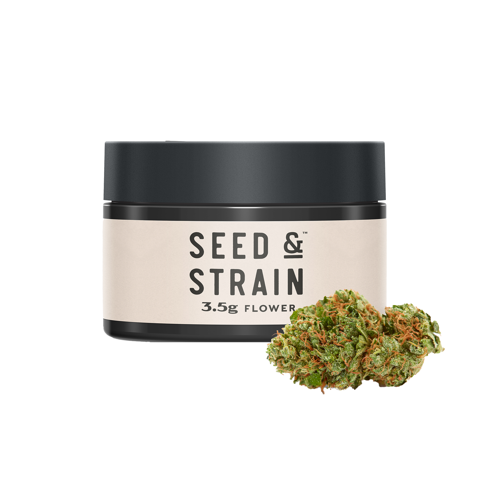Photograph of product: Seed & Strain Whole Flower Hybrid Dreamcicle - 3.5g