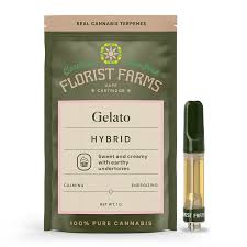 Photograph of product: Florist Farms | Gelato | 510 Vape Cartridge | 1g