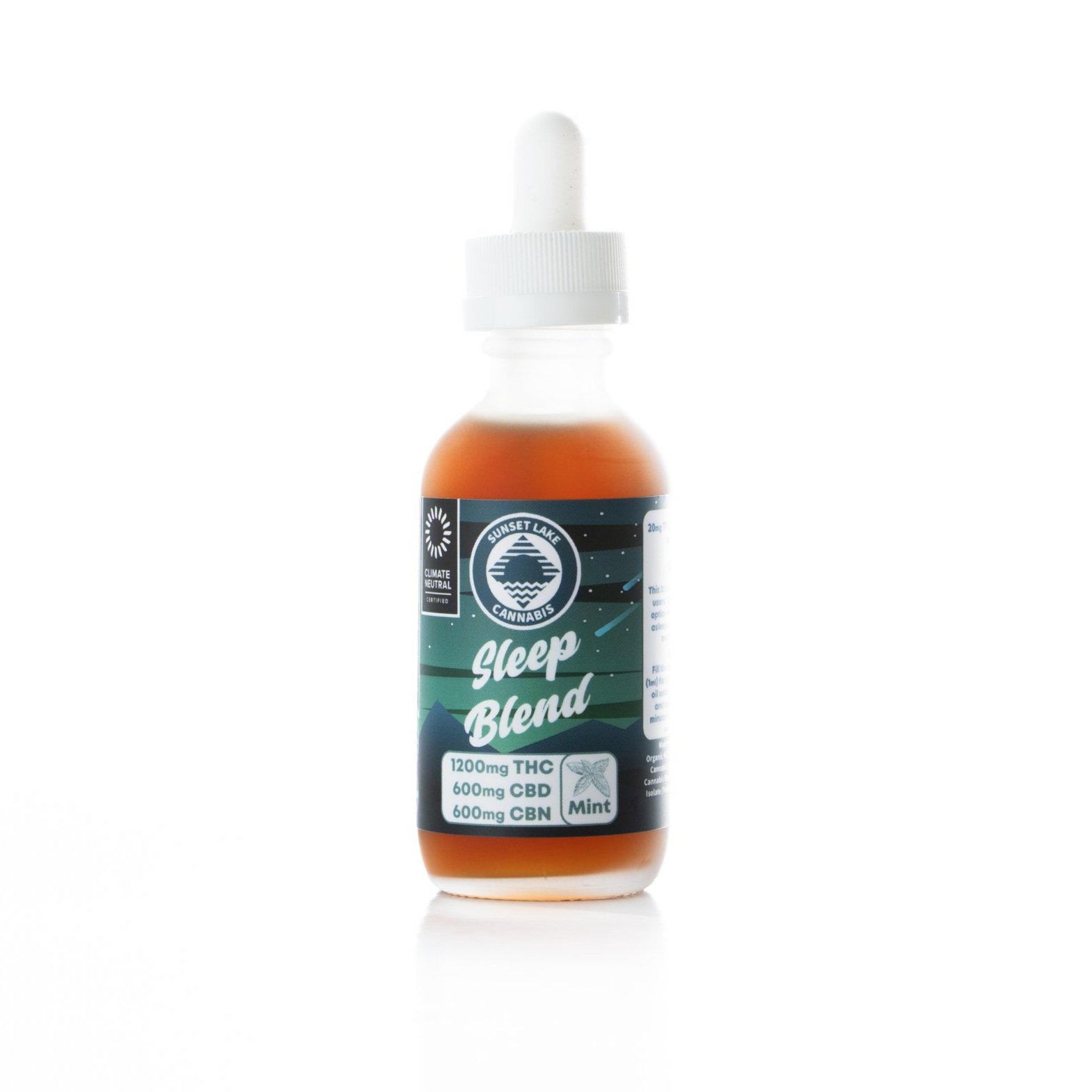 Photograph of product: Sleep Blend Tincture 2:1:1 TH-oui:CBD:CBN (1200mg)