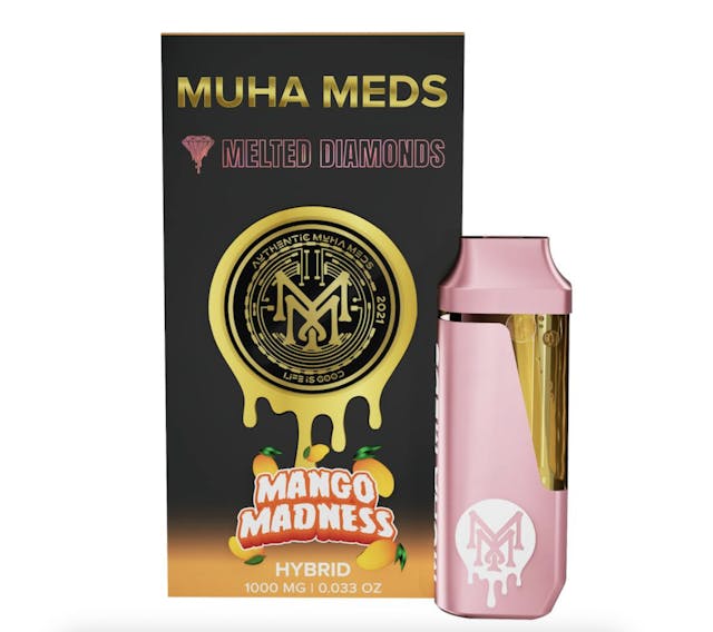 Photograph of product: Mango Madness 1g AIO Melted Diamond - 