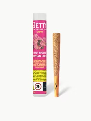 Photograph of product: Jetty | Maui Wowie x Durban Poison | Infused Pre-roll