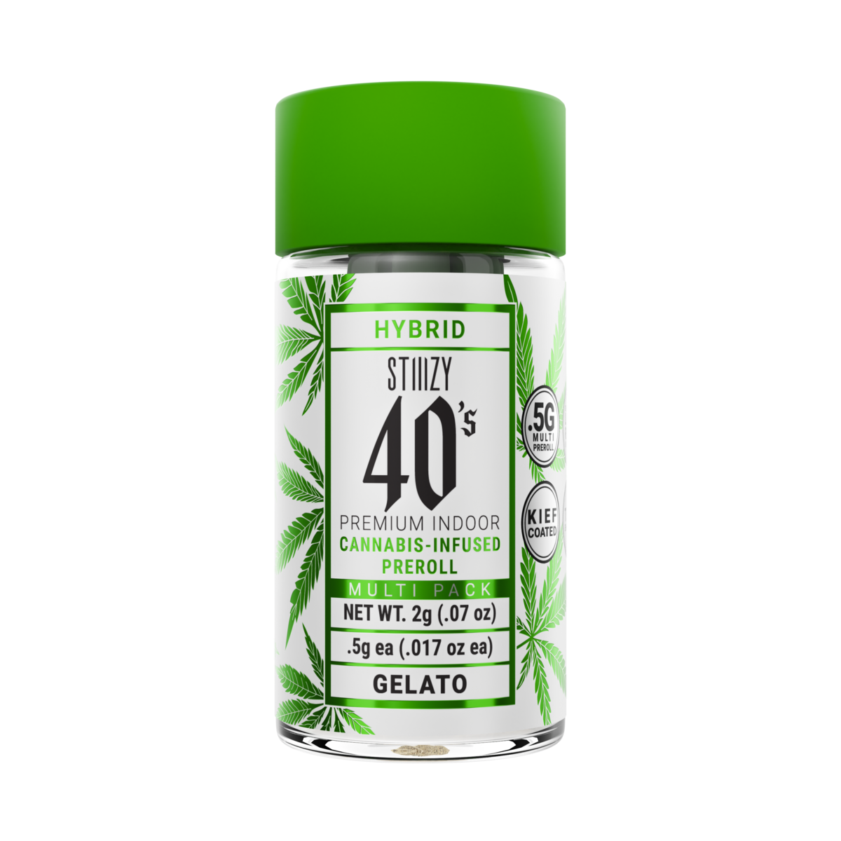 Photograph of product: STIIIZY 40's Gelato Infused PR 4pk 2g