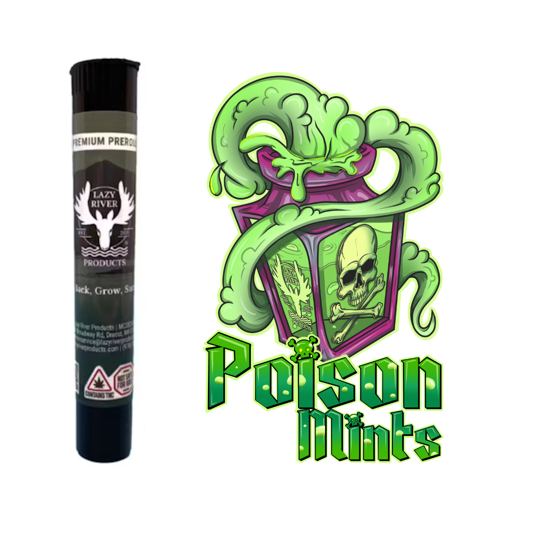 Photograph of product: Poison Mints Pre-Roll 1g (TAX INCLUDED)