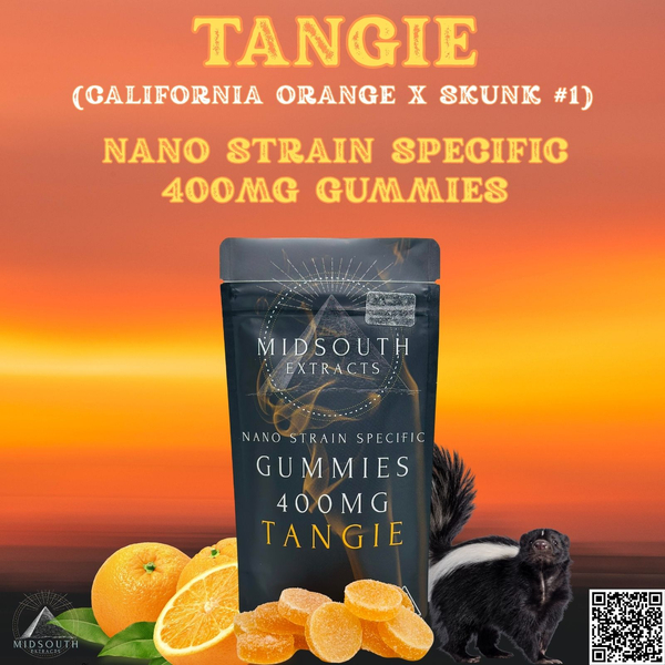 Photograph of product: Tangie Strain Specific | Nano Gummies 400mg