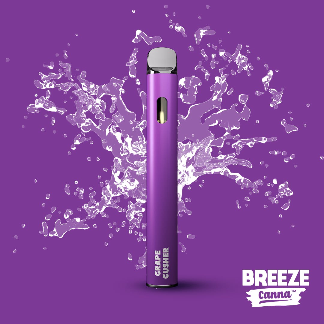 Photograph of product: Breeze Canna - Grape Disposable