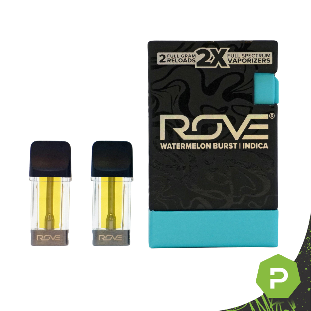 Photograph of product: ROVE Live Resin Diamonds Reload Pod 2pk | Watermelon Burst