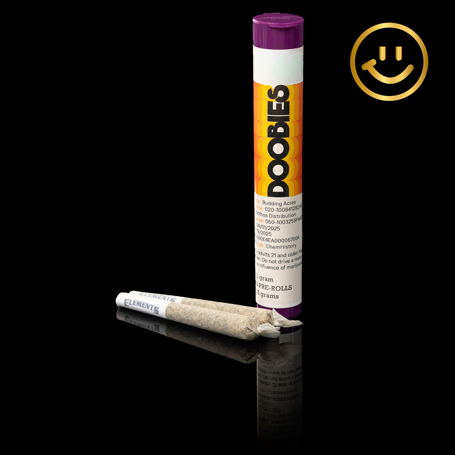 Photograph of product: Doobies | Superboof Pre-rolls | 2pk