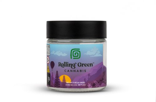 Photograph of product: Rolling Green Jar Ice Cream Sundae - 3.5g