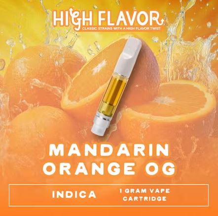 Photograph of product: Mandarin Orange Vape Cart | 1g
