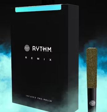 Photograph of product: Rythm REMIX Infused Blue Z Pre-Roll Pack x 5ct - 1105