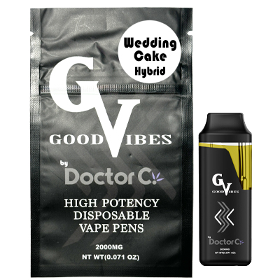 Photograph of product: Good Vibes - Disposable Vape Wedding Cake - 2g