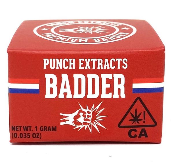 Photograph of product: PUNCH RAINBOW RUNTZ 1G BADDER