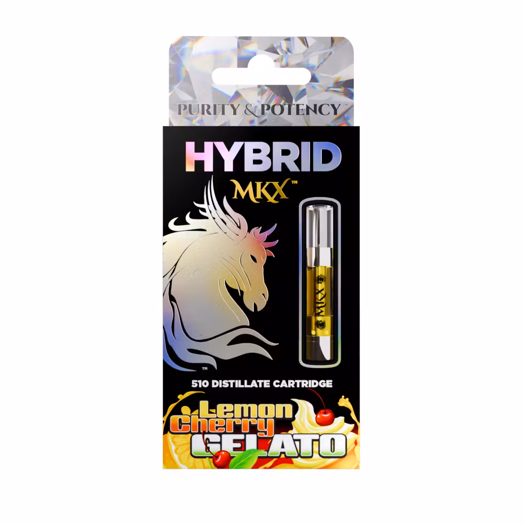 Photograph of product: MKX - 1g Cart - Lemon Cherry Gelato Hybrid