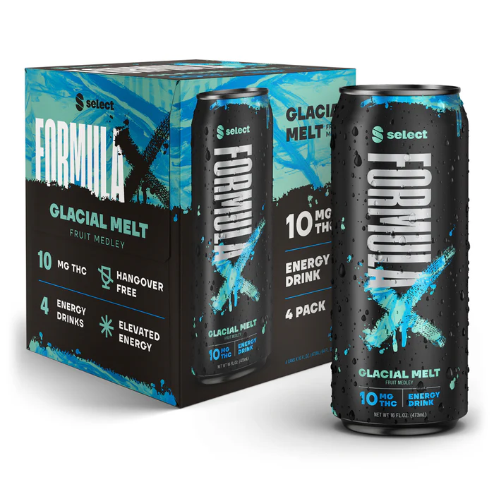 Photograph of product: Glacial Melt FormulaX Beverage (4-Pack)