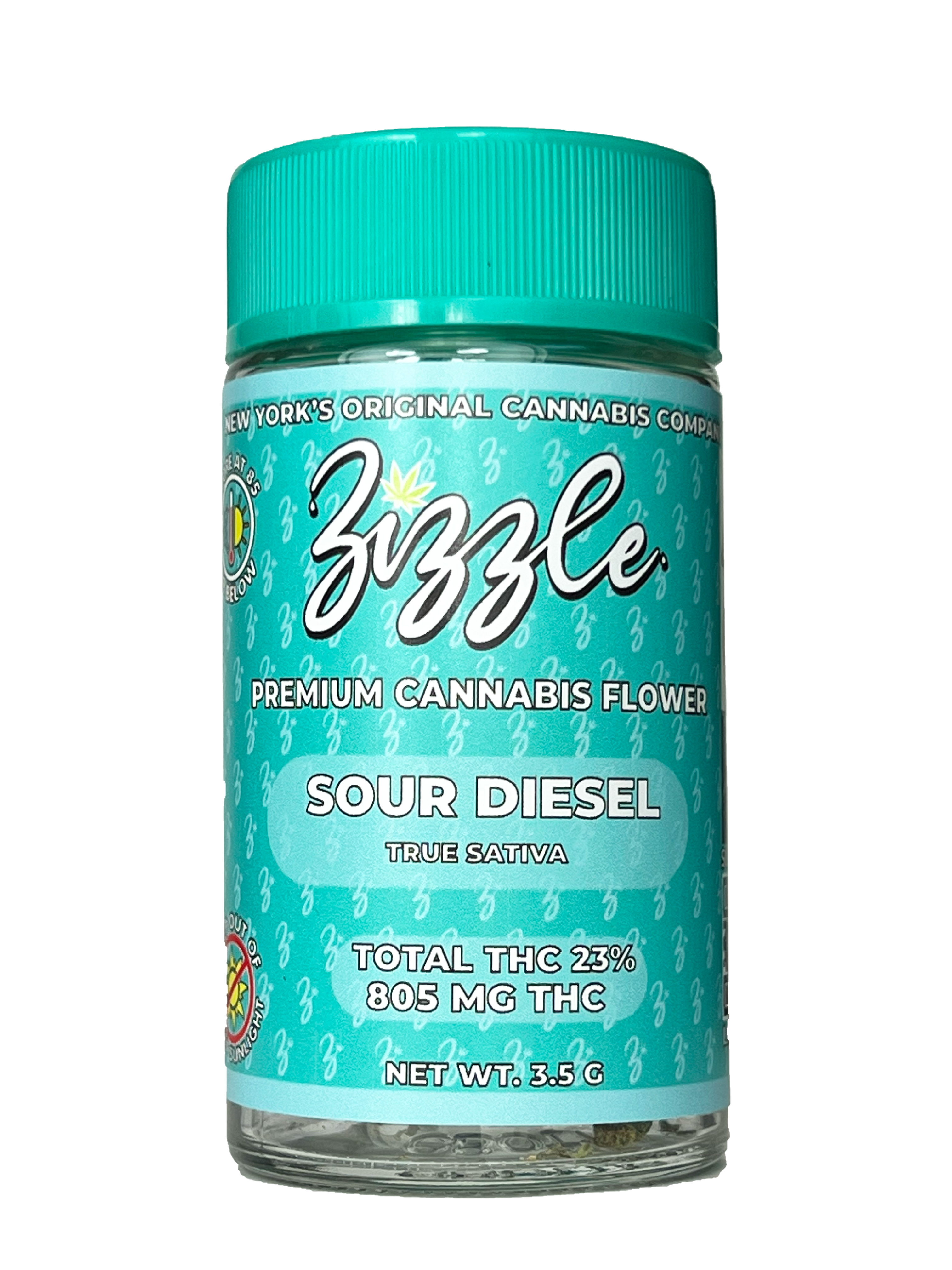 Photograph of Product: Zizzle - Sour Diesel - 3.5g