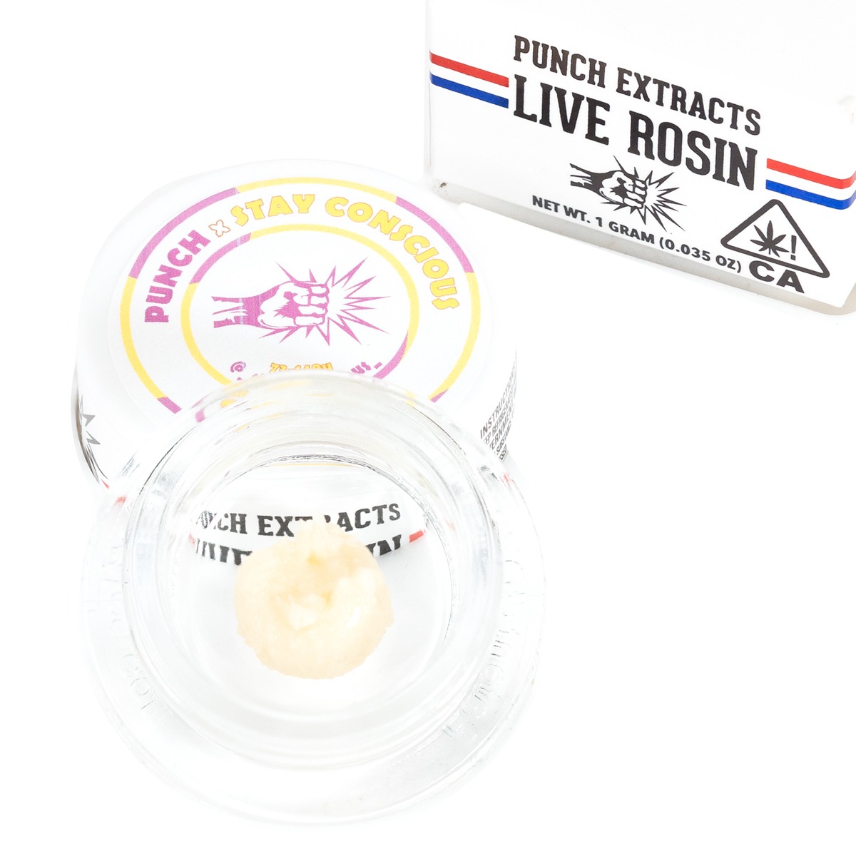 Photograph of product: [Punch] Live Rosin Badder - Tier 1 - 1g - Blue Guavaz (H)