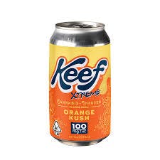 Photograph of product: Orange Kush Xtreme | 100mg Classic Soda 12oz