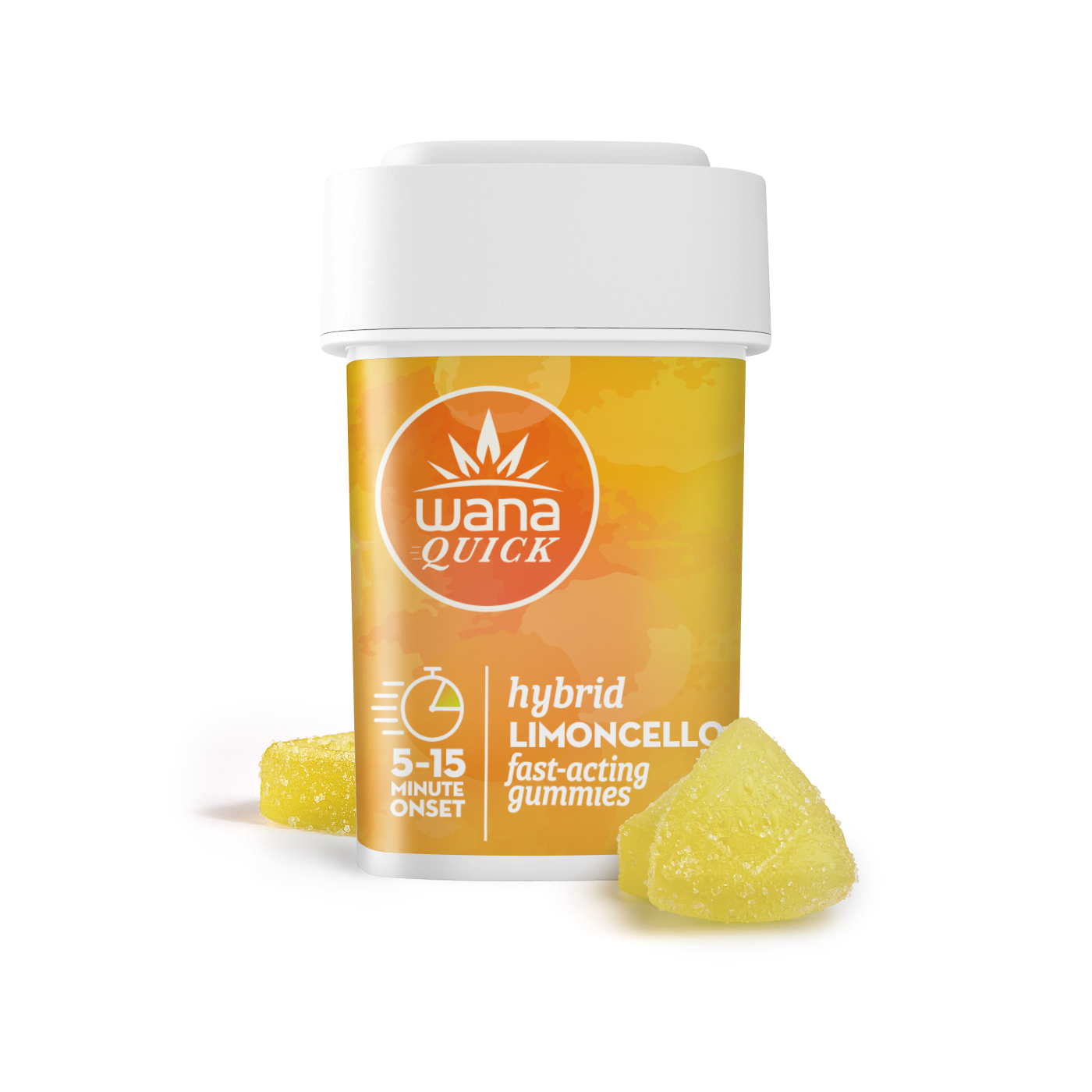 Photograph of product: Wana Quick Lemoncello Hybrid 100mg