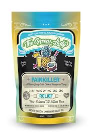 Photograph of product: The Green Lady / Painkiller / 2:1:1 TH-oui:CBC:CBG