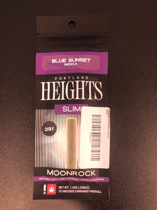 Photograph of product: Pre-Roll 1g Moonrock Slims Blue Sunset (Portland Heights)