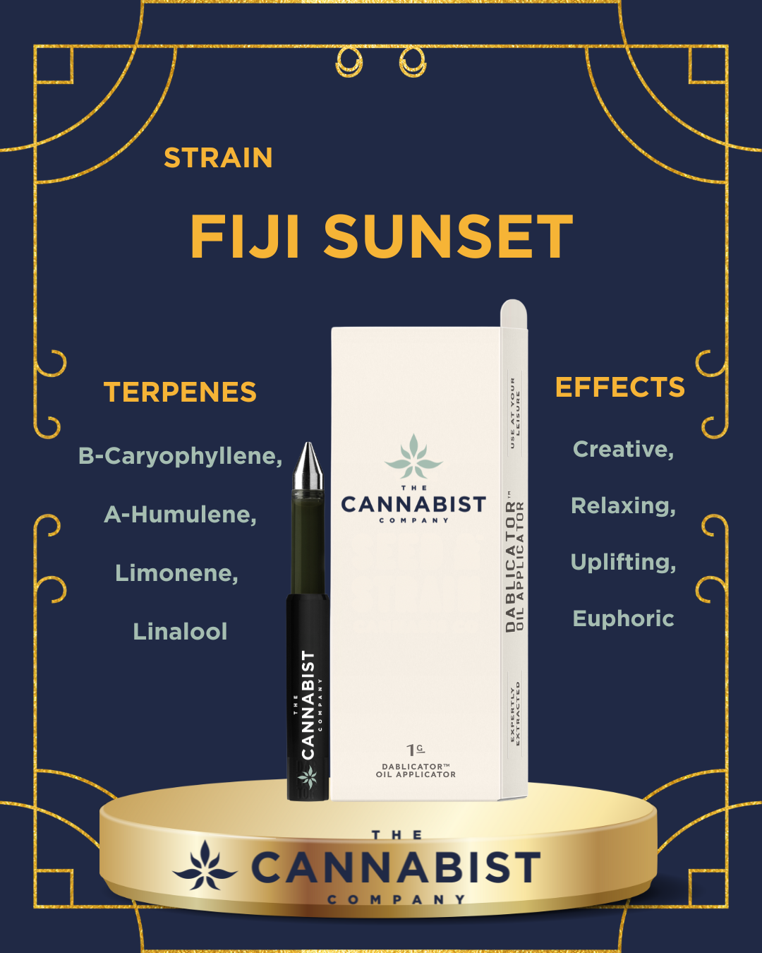 Photograph of product: Dablicator - CO2 RSO Fiji Sunset