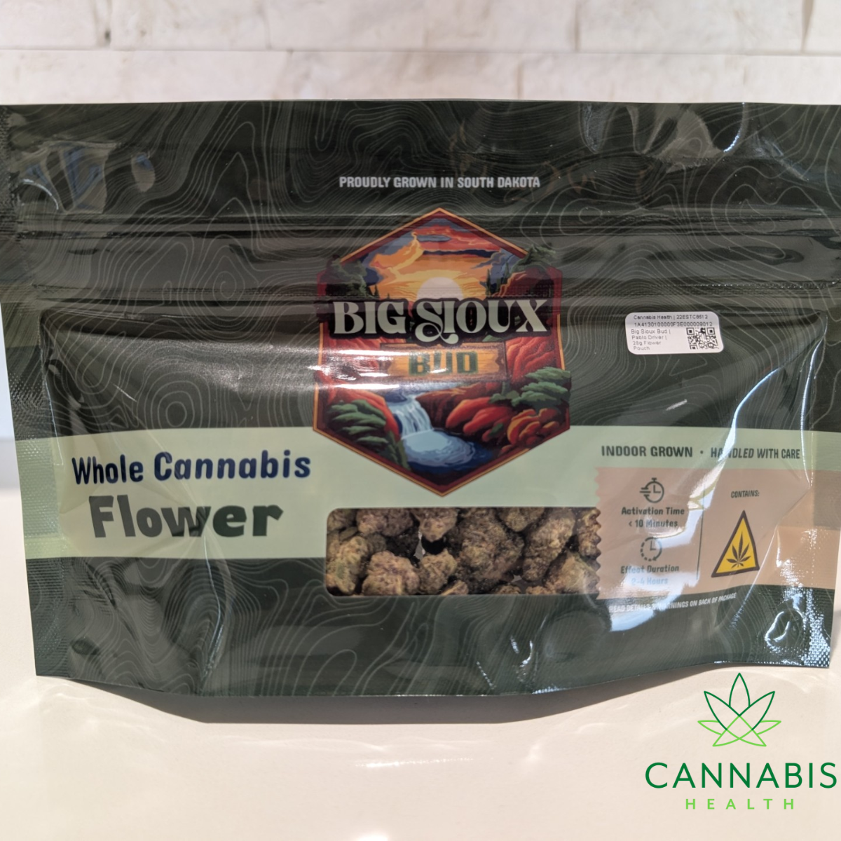 Photograph of product: Big Sioux Bud | Pablo Driver Flower Pouch - 28g