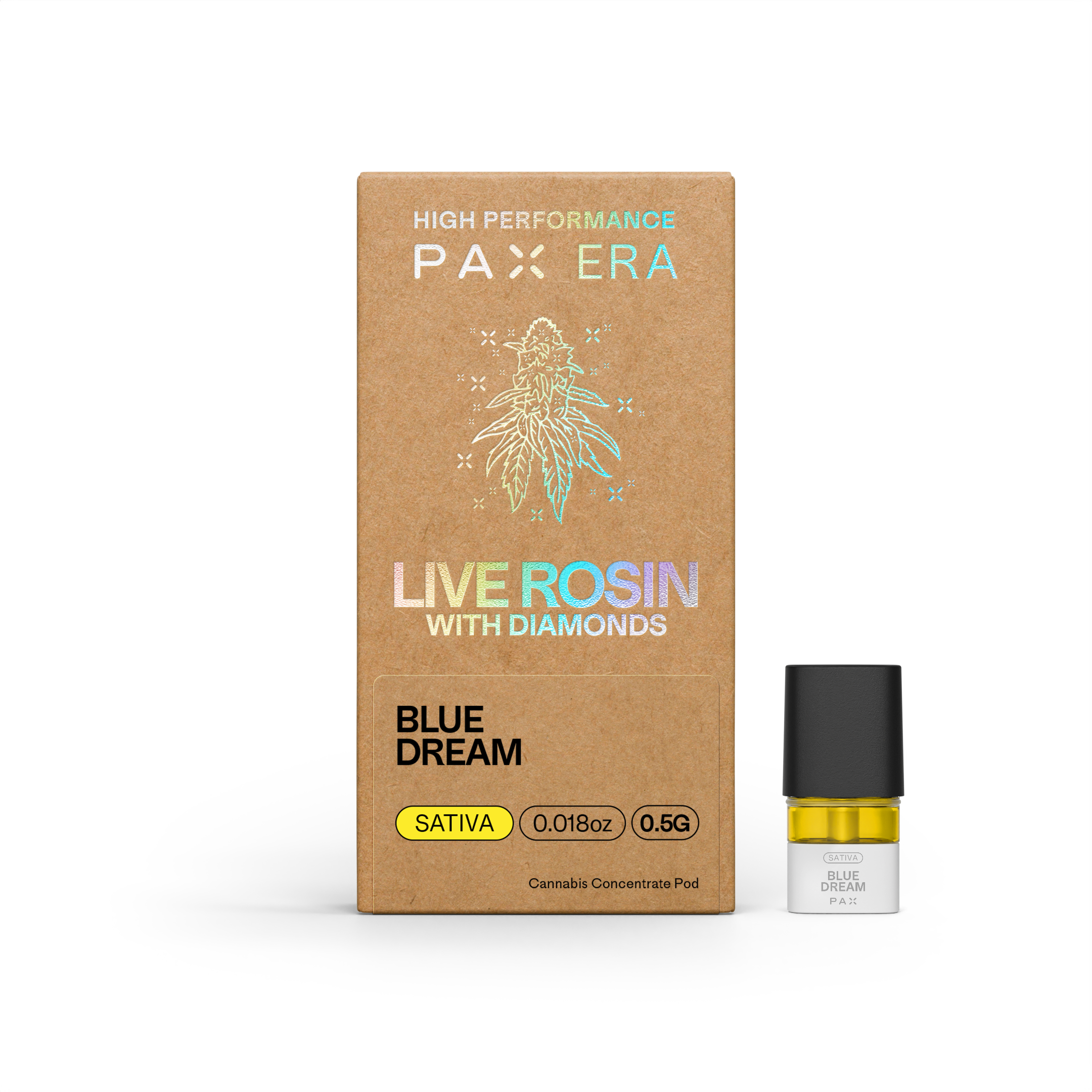 Photograph of product: Blue Dream (H) - Live Rosin Pax Pod | (.5g)