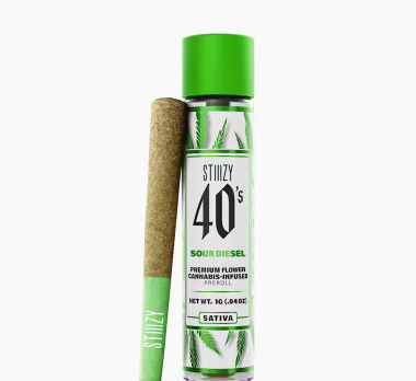 Photograph of product: 40s - Sour Diesel S - Infused Preroll - 1.0g