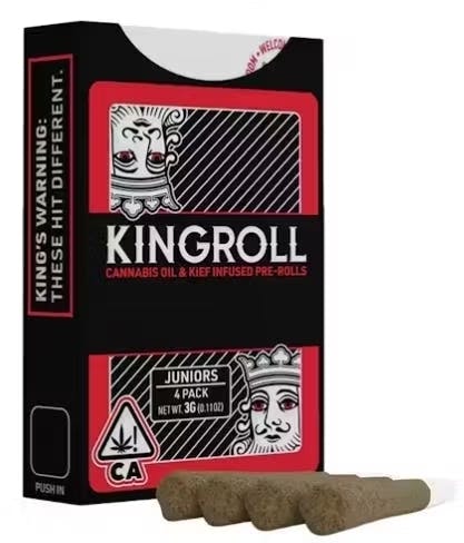 Photograph of product: KINGROLL - Georgia Pie x Queen Z 4pck 3g