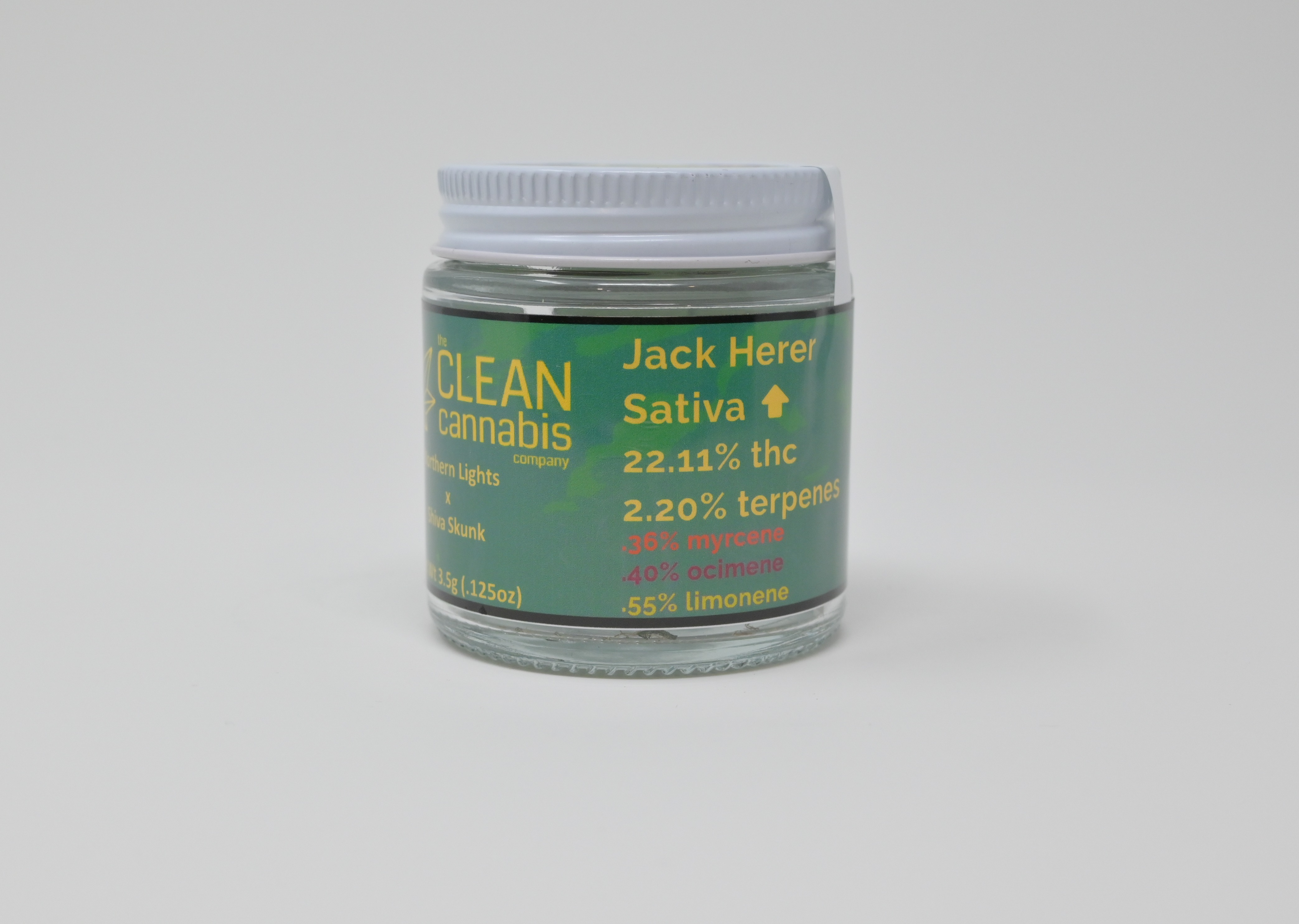Photograph of product: Clean Oui'd | Jack Herer - 3.5g
