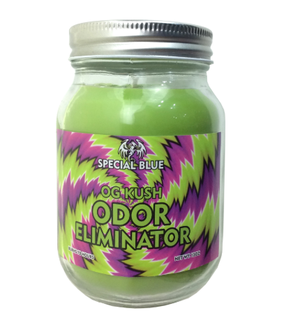 Photograph of product: Special Blue Odor Candles 13oz - OG Kush