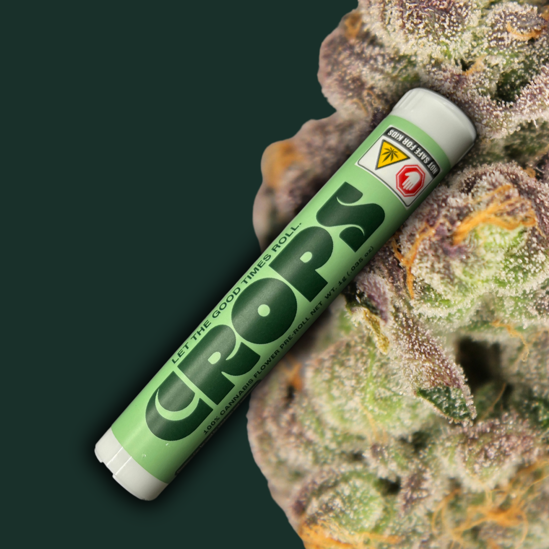 Photograph of product: Crops - Preroll - Orange Malt - 1.0g