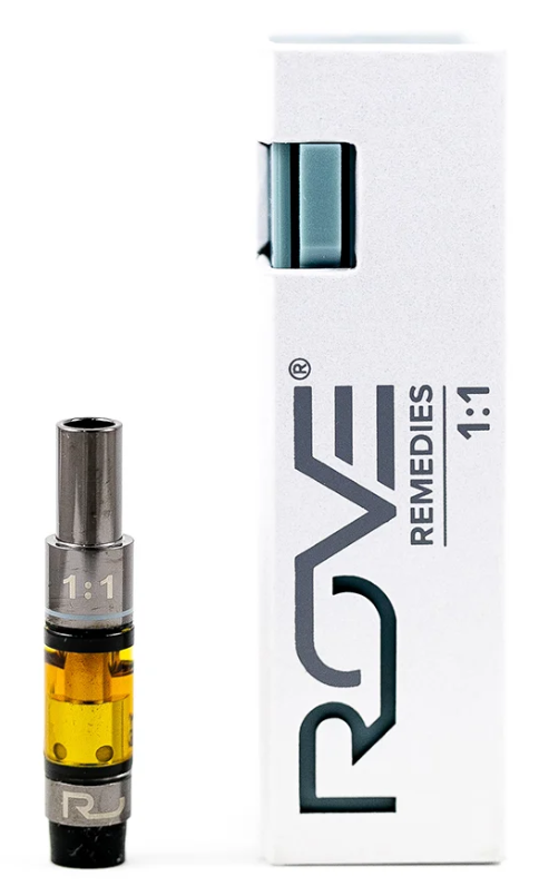 Photograph of product: CBD CARTRIDGE | 1:1 STRAWNANA | 1.0G