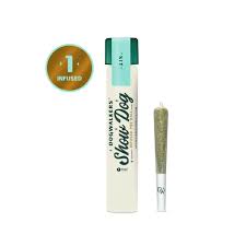 Photograph of product: Dogwalkers l White Fire OG Show Dog Infused Pre Roll l 1pk l 1g
