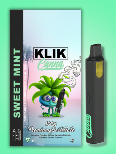 Photograph of product: KLIK Disposable - Sweet Mint