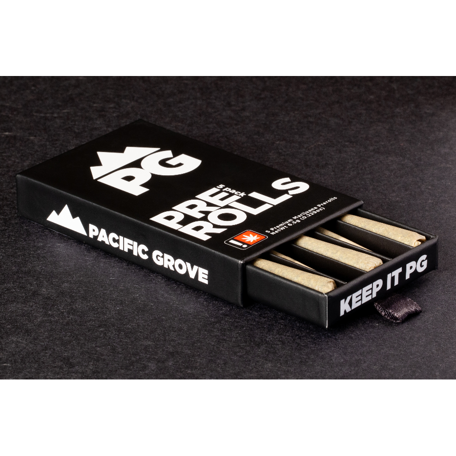 Photograph of product: Preroll - TF - Pacific Grove - 1g 5 Pack - Grapefruit Zlushiez