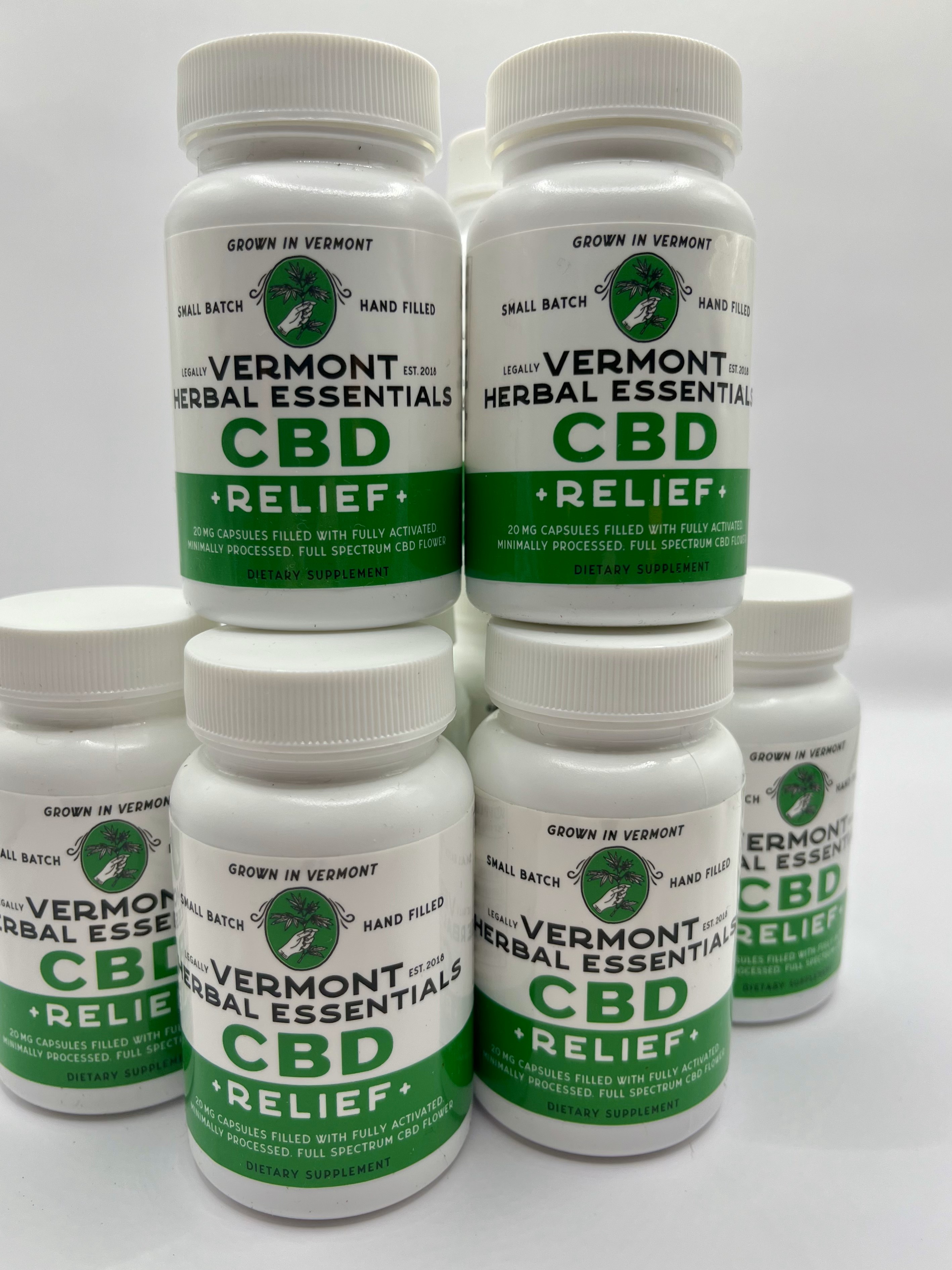 Photograph of Product: CBD Full Spectrum Capsules