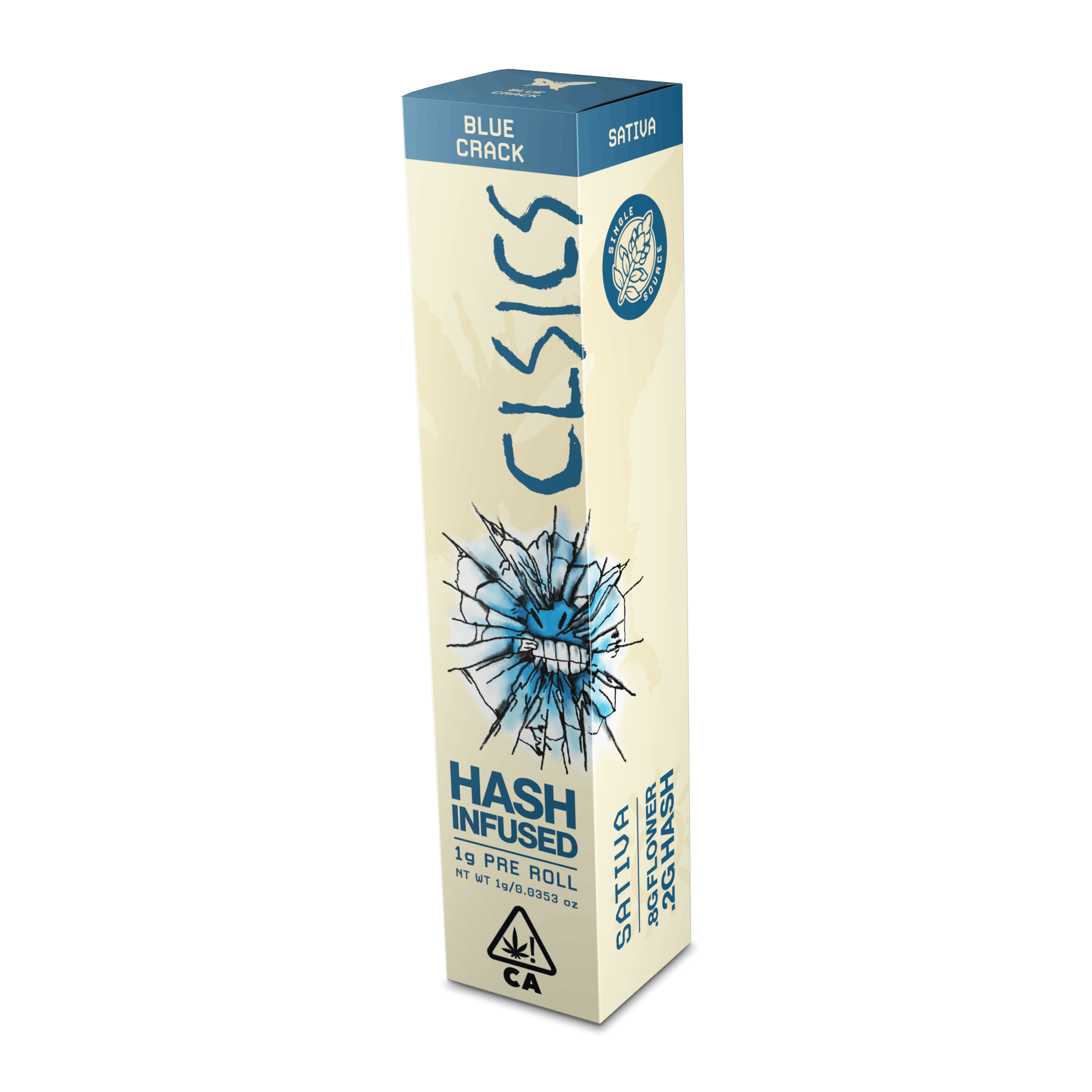 Photograph of product: BLUE CRACK - 1G