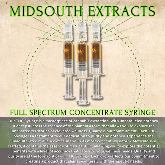 Photograph of product: MidSouth: Concentrate | G-41 | Full Spec Syringe | 1g