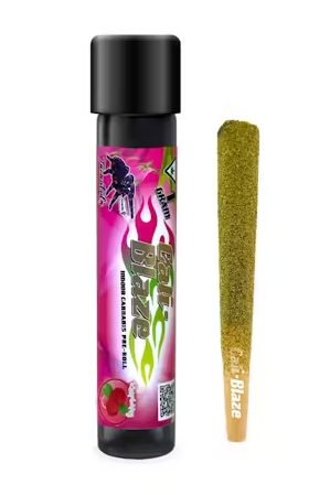Photograph of product: Infused Pre-Roll | Tarantula | Raspberry | 1g