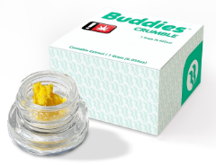 Photograph of product: BUDDIES - EXTRACT - CRUMBLE - 1G - Oui'd - ORANGE PEEL